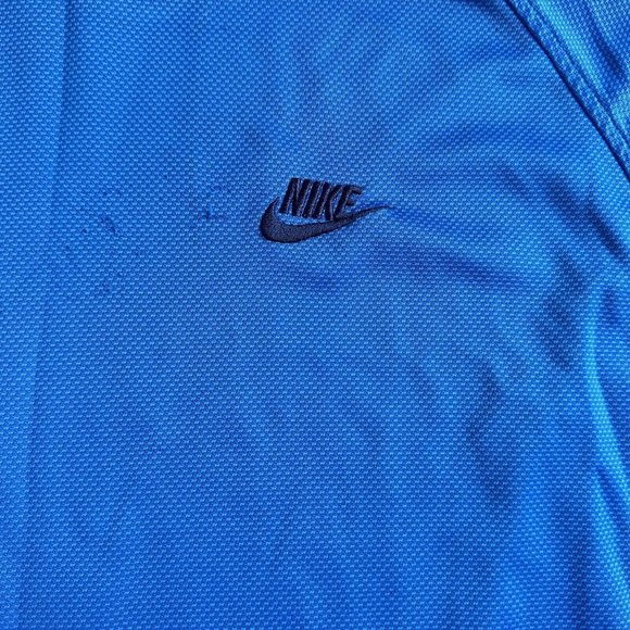 Vintage Y2K Nike Gray Tag Crewneck Pullover Active Sweatshirt Mens Size 2XL Blue - Picture 4 of 9